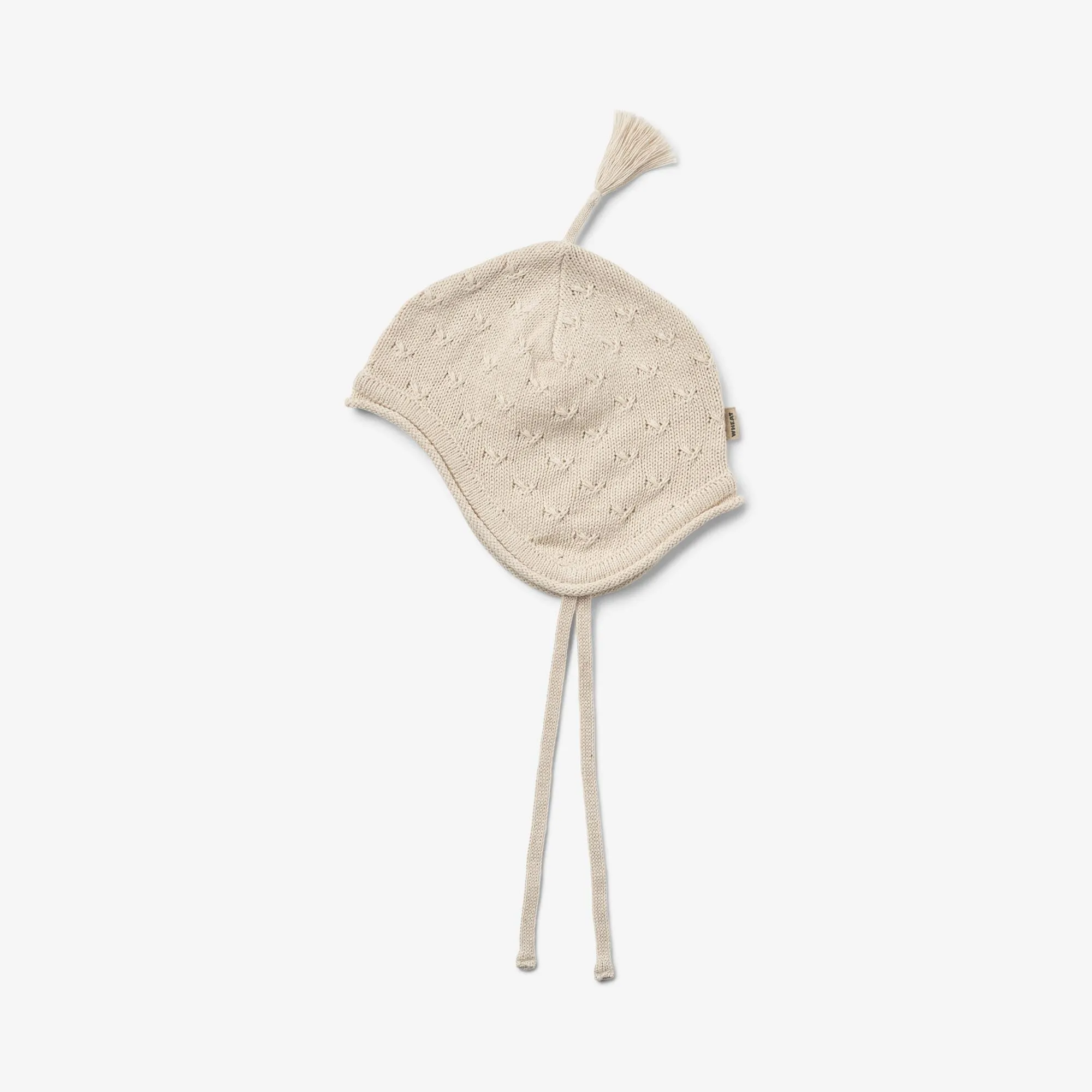 Knit Bonnet Muma - off white