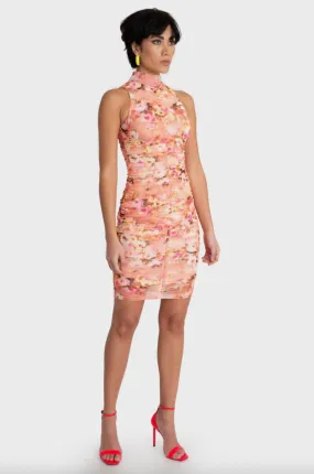 Kobe Sheath Dress - Blurred Oasis