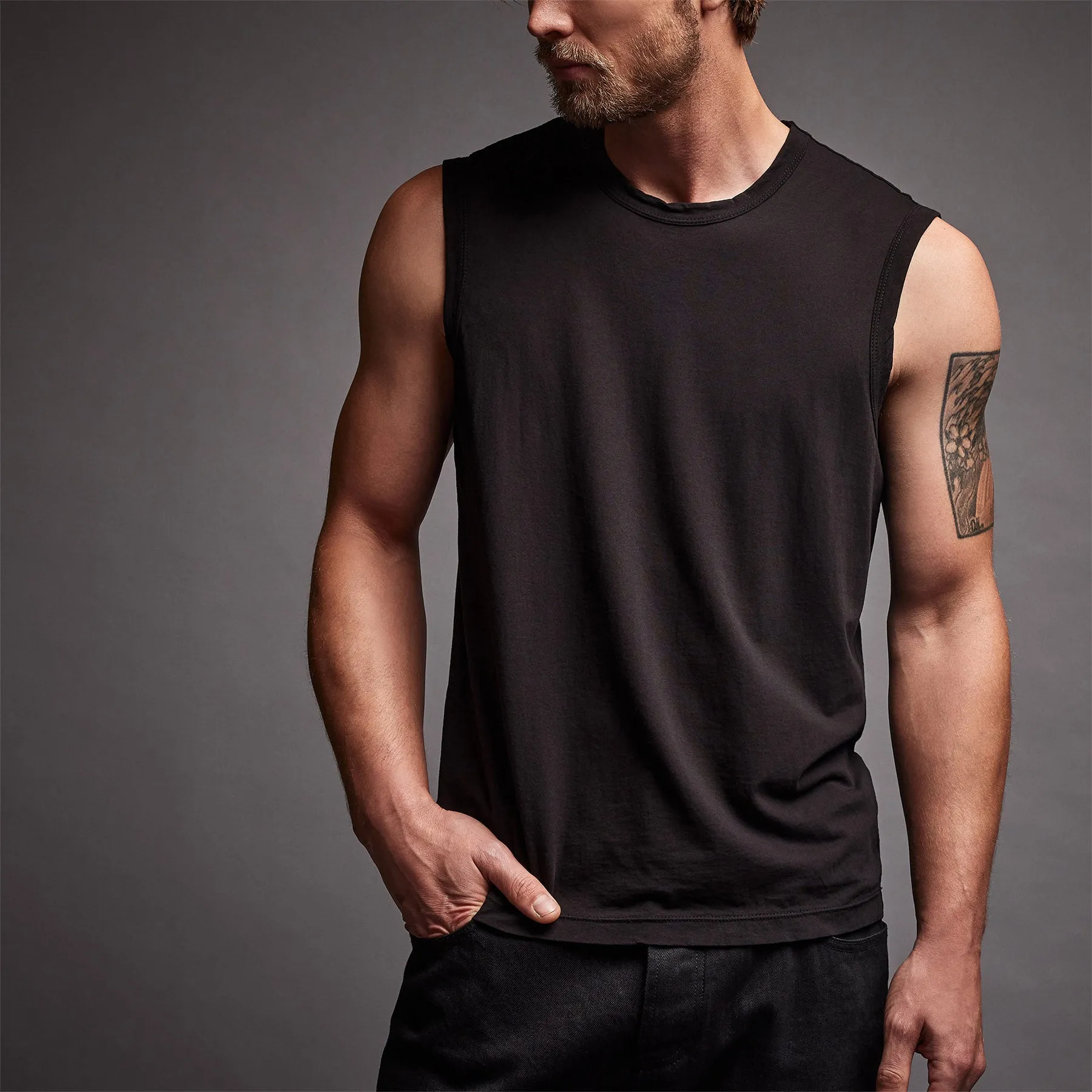 LA Muscle Tank - Black