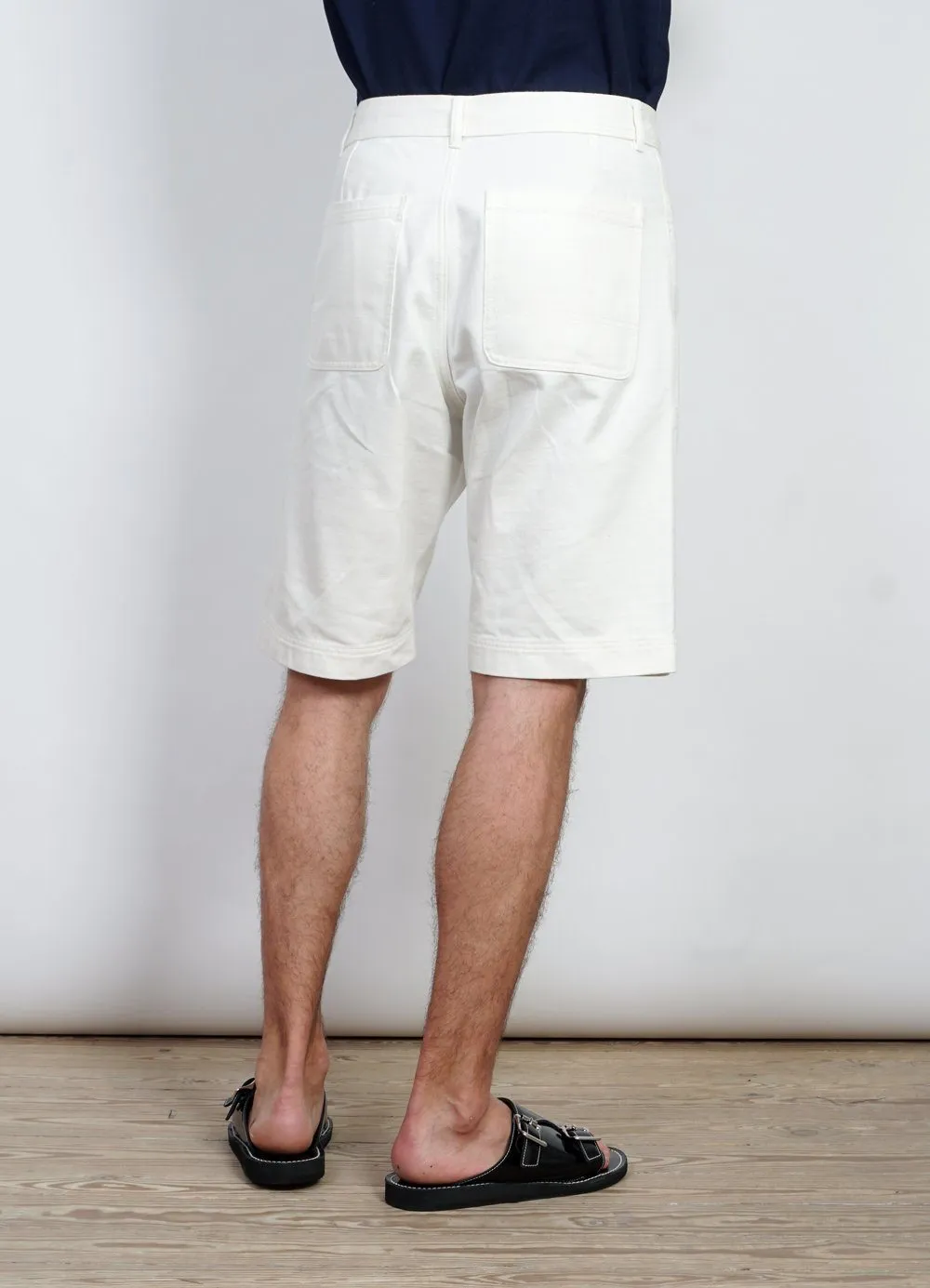 LENNY | Casual Work Shorts | Ecru