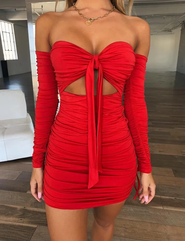 Lisbon Dress - Red