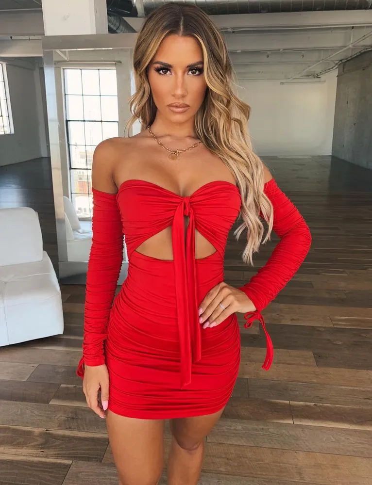 Lisbon Dress - Red