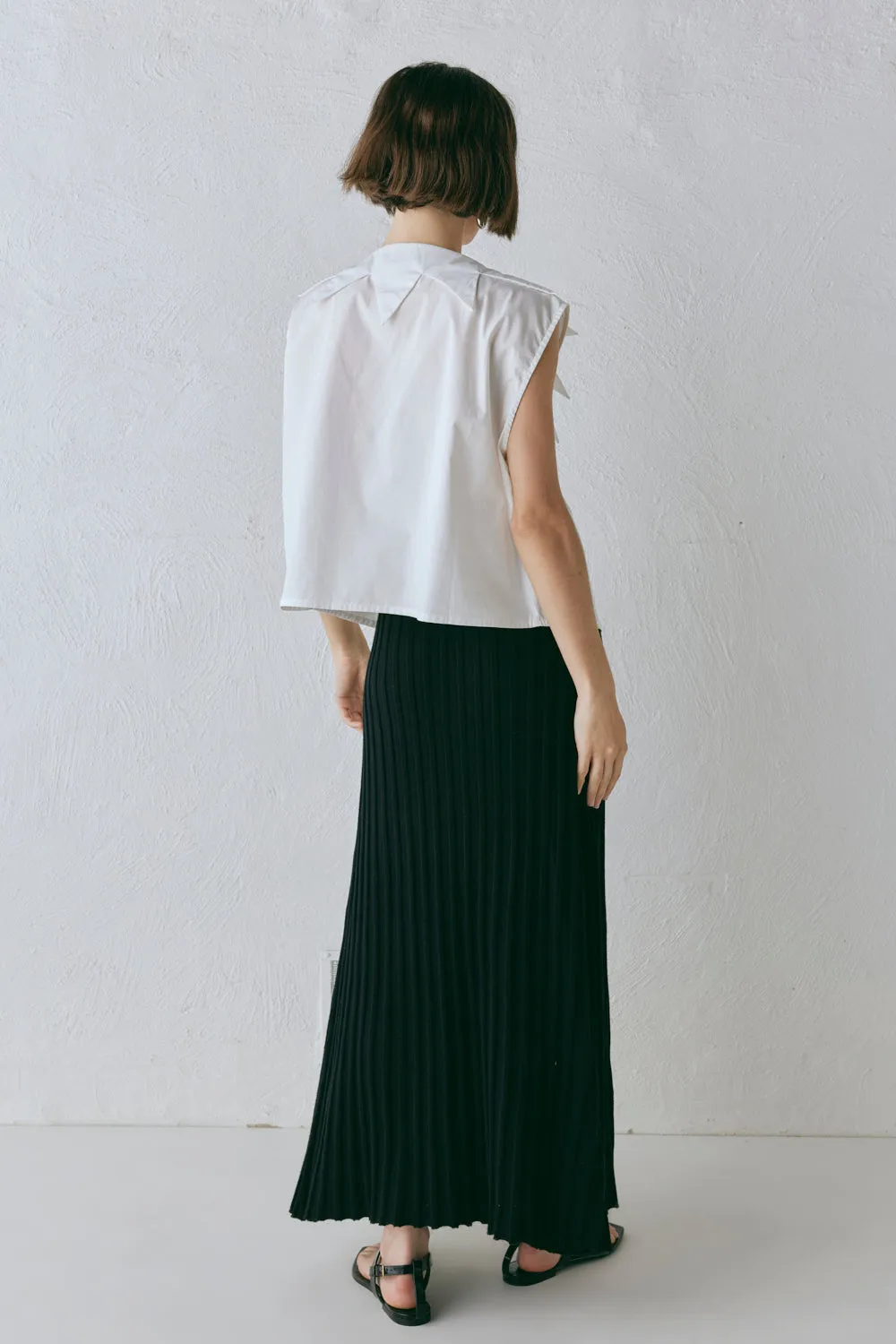 Malou Knit Maxi Skirt Black