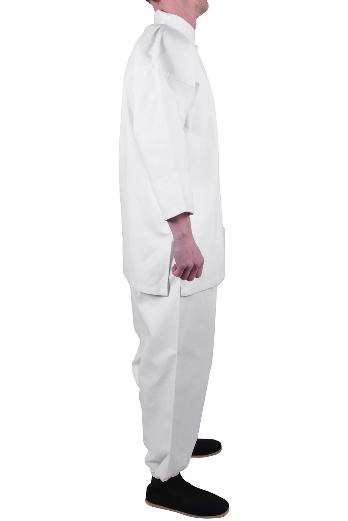 MAR-045 | White Kung-Fu Uniform For Instructors/Seniors