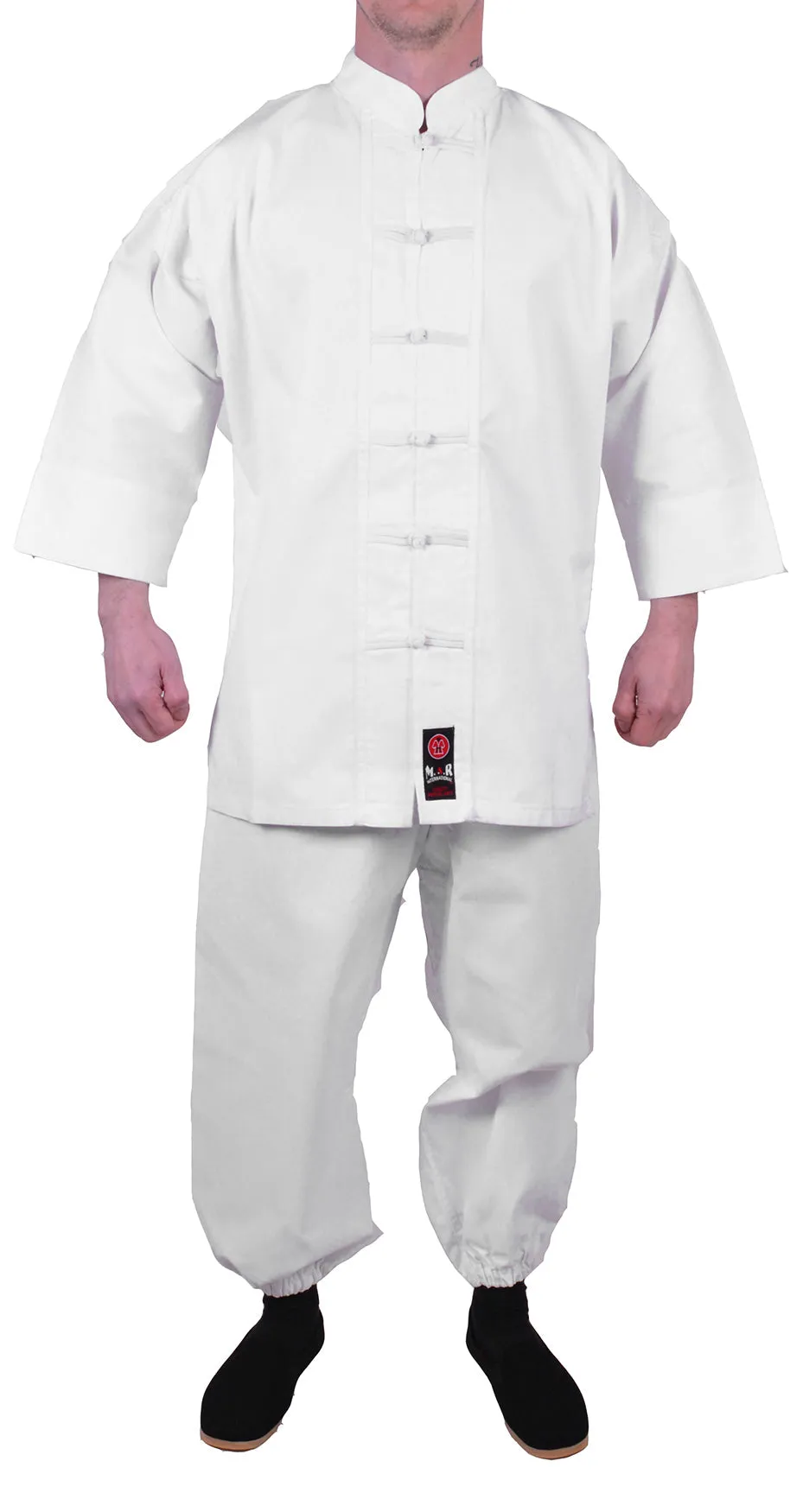 MAR-045 | White Kung-Fu Uniform For Instructors/Seniors