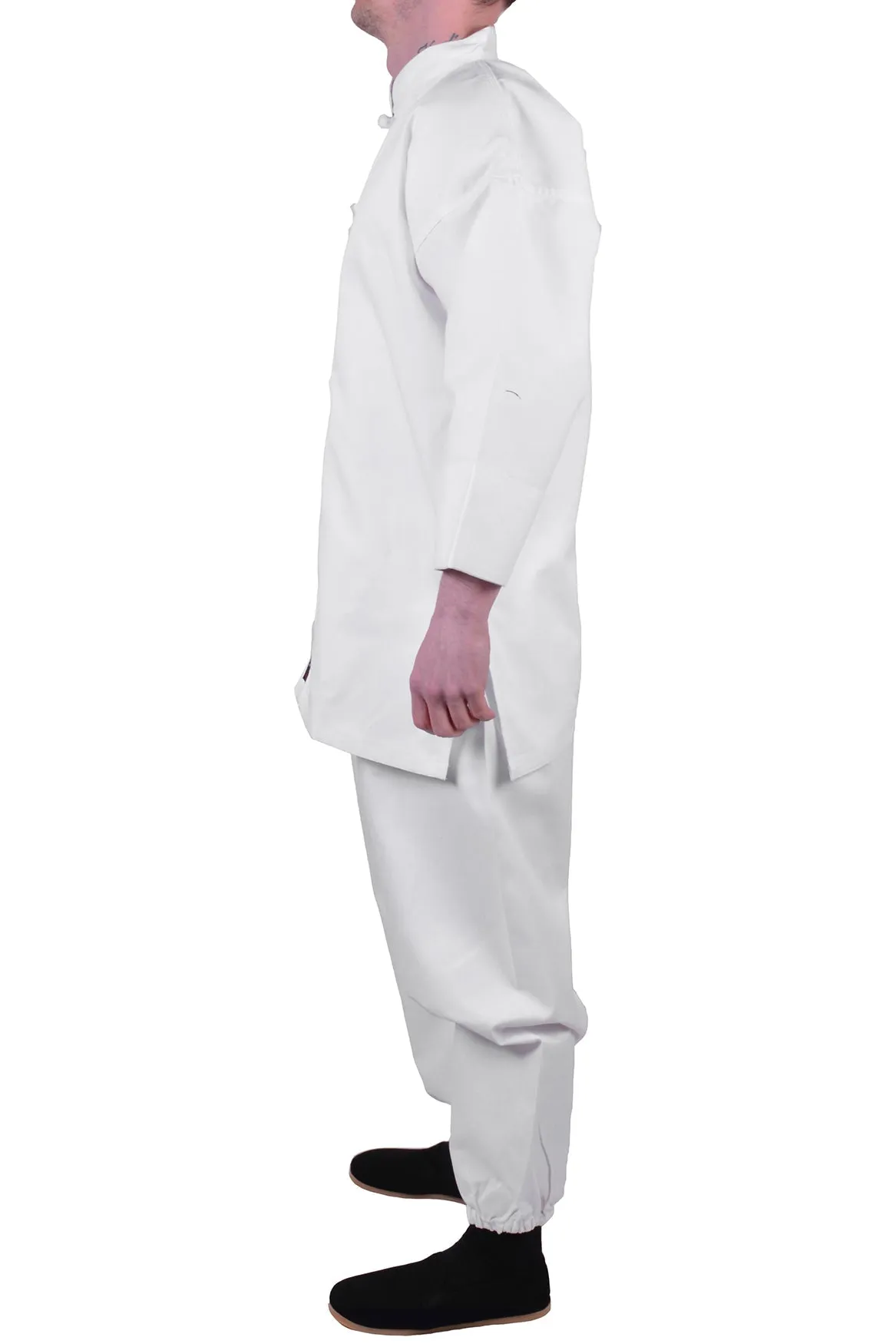 MAR-045 | White Kung-Fu Uniform For Instructors/Seniors