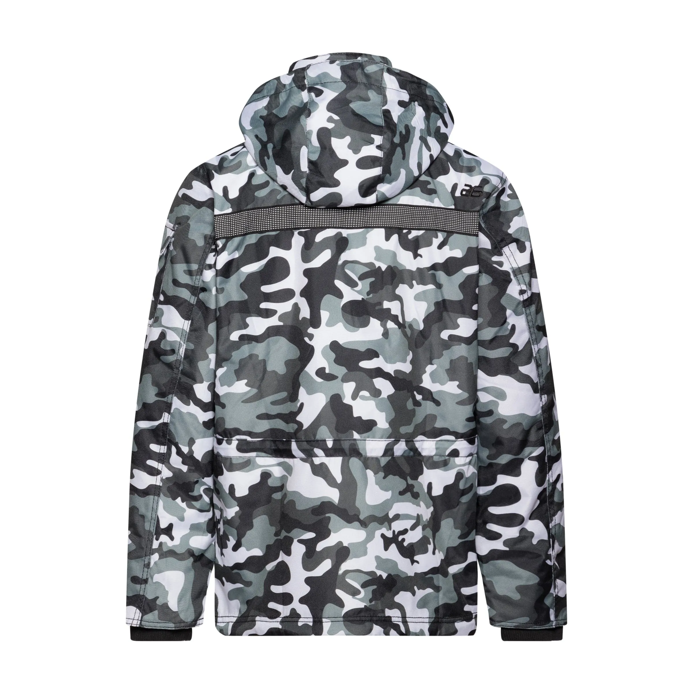 Men's Camo Performance Tundra Jacket with Added Reflective Visibility