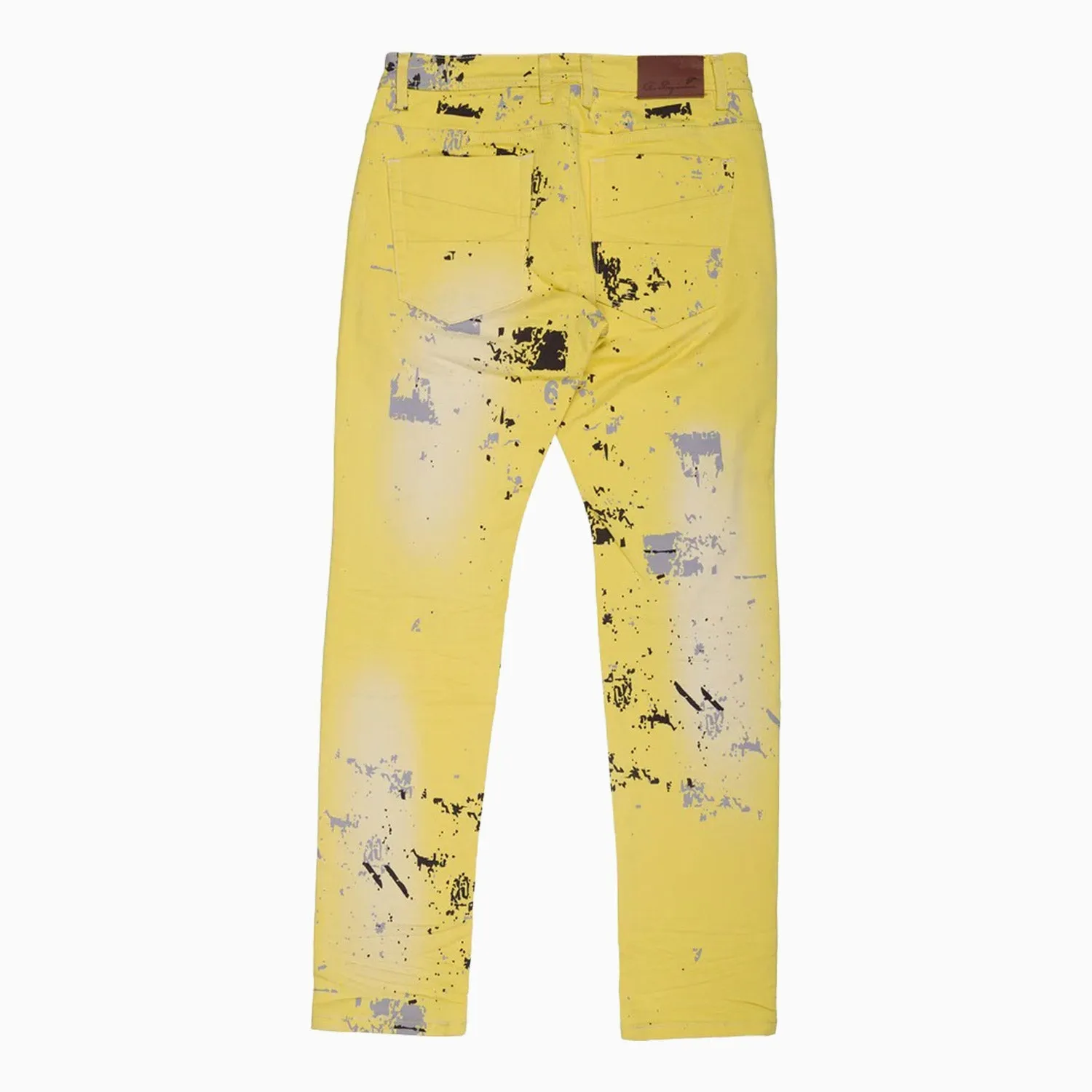 Men's Kai Printed Twill Denim Pant