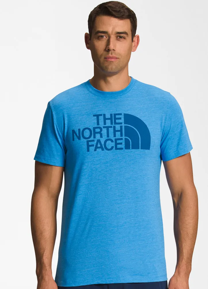 Men's SS Half Dome Tee in Super Sonic Blue by The North Face