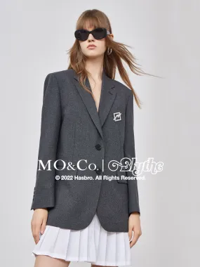 MO&Co.｜Blythe Collaboration Detachable Pleated Hem Blazer