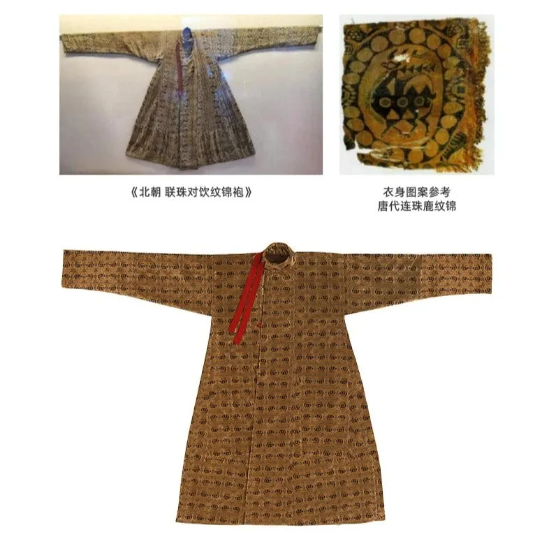 Mu Ye 牧野 Camel Northern Southern Dynasty Unisex Yuanlingpao Raised Collar Robe