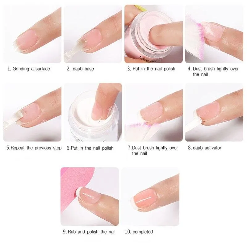 Nail Dip Powder Starter Kit (Set of 2)