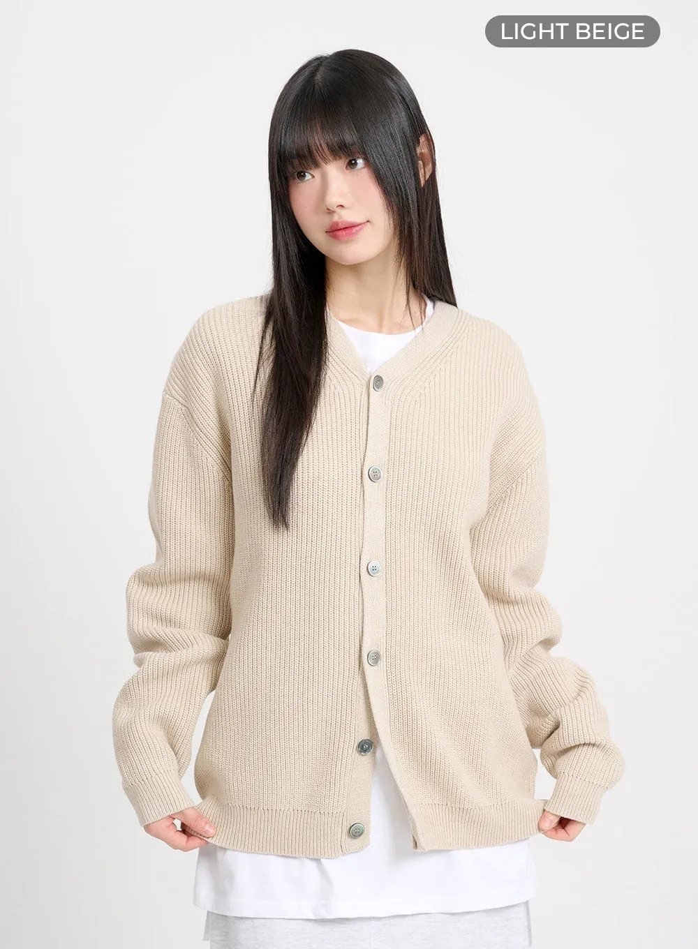 Oversized Knit Cardigan CM415