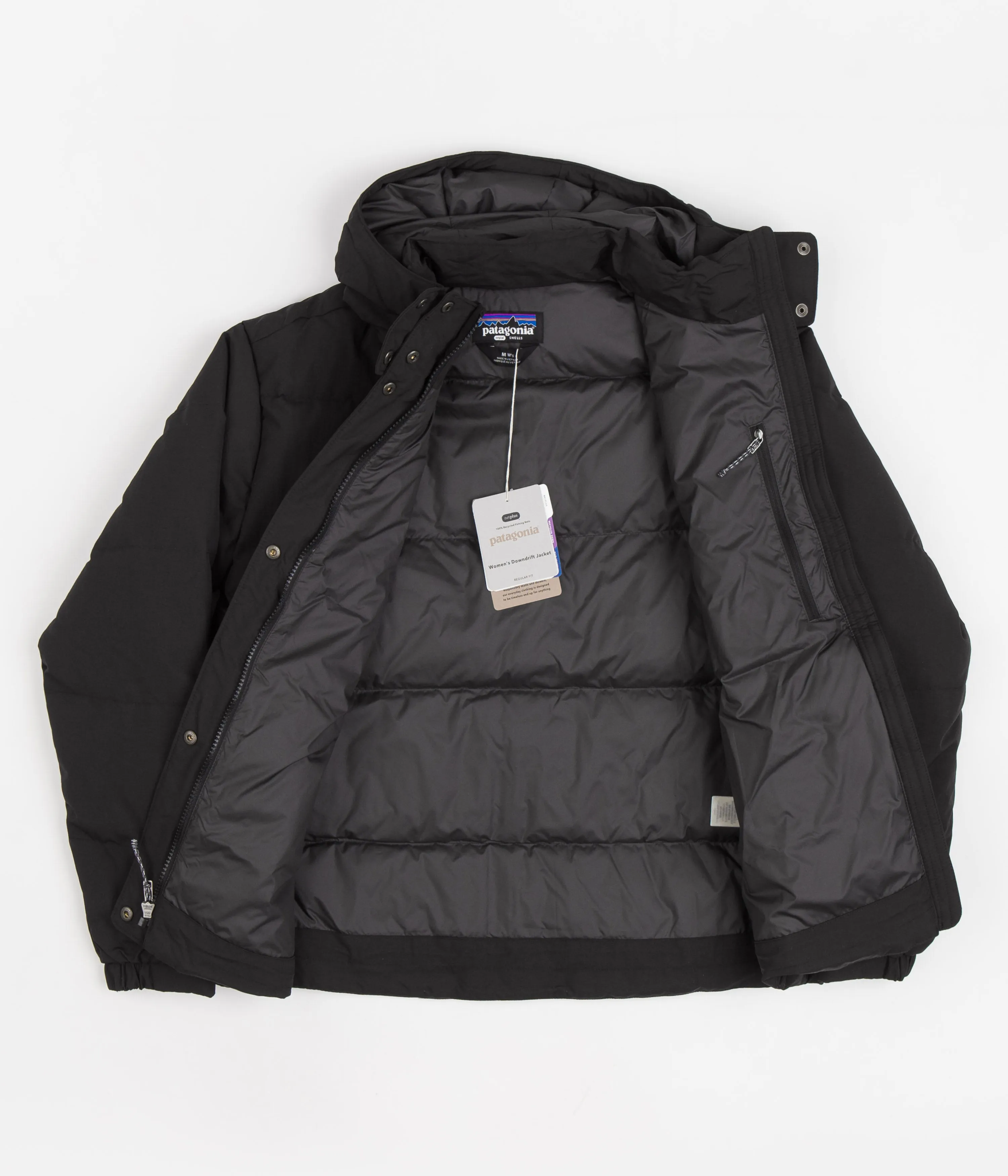 Patagonia Womens Downdrift Jacket - Black