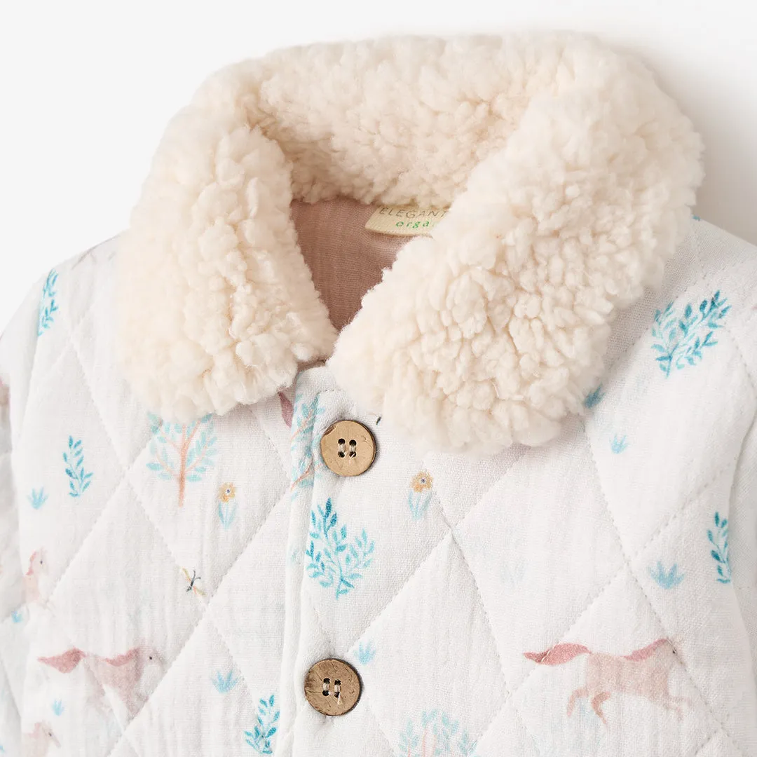 Pony Meadow Organic Muslin Quilted Jacket