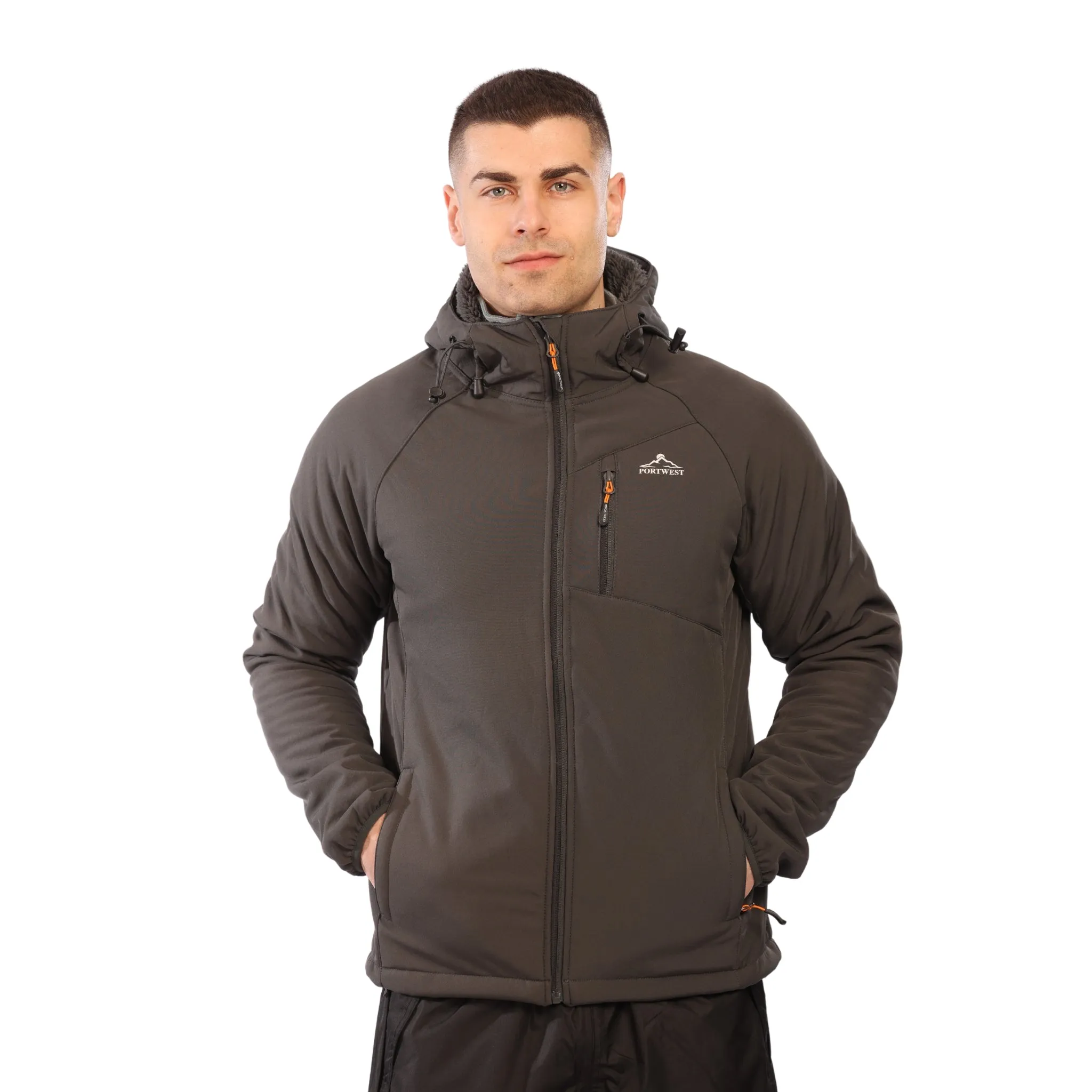 Portwest Mens Rockfleet Sherpa Softshell Jacket