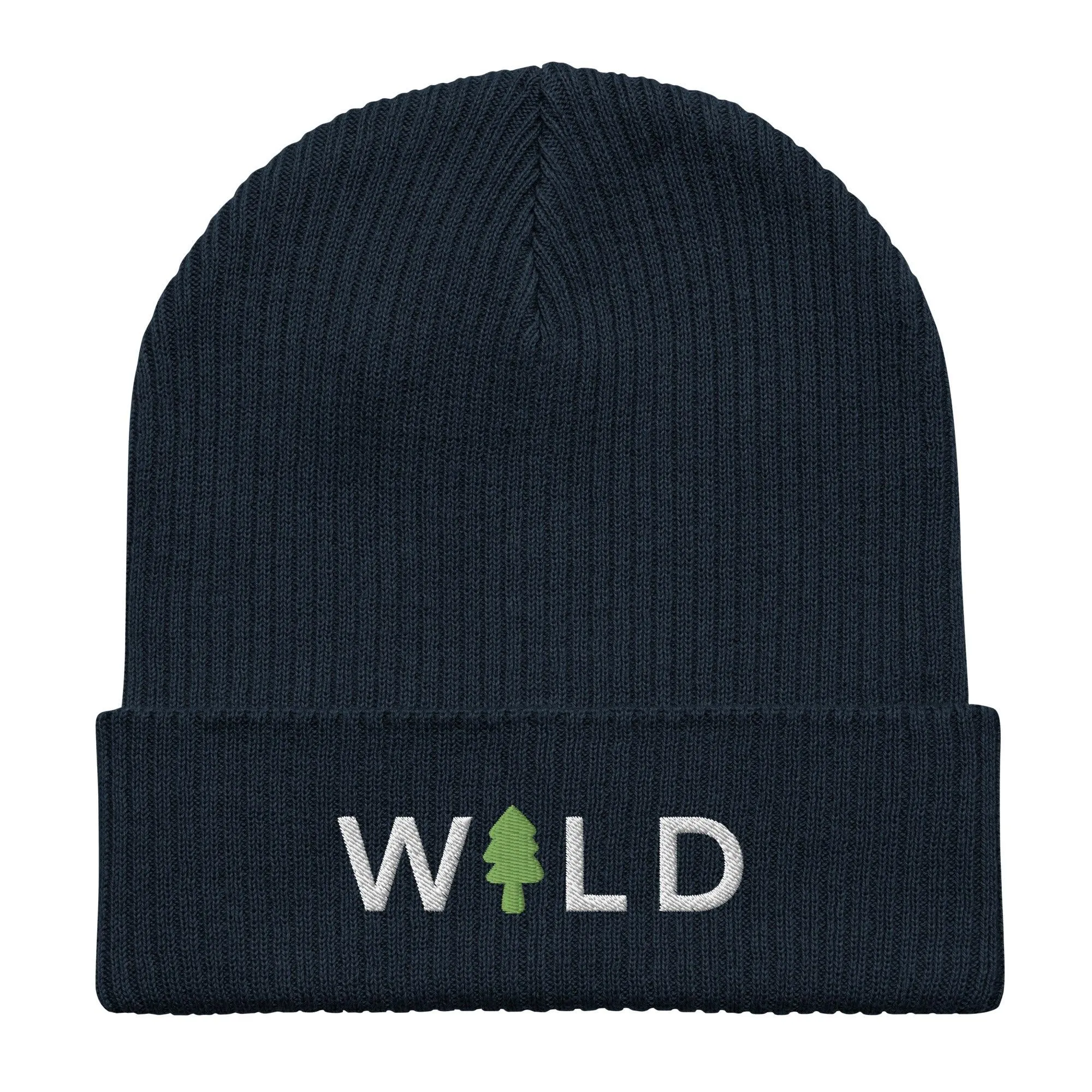 "Wild" Embroidered Beanie