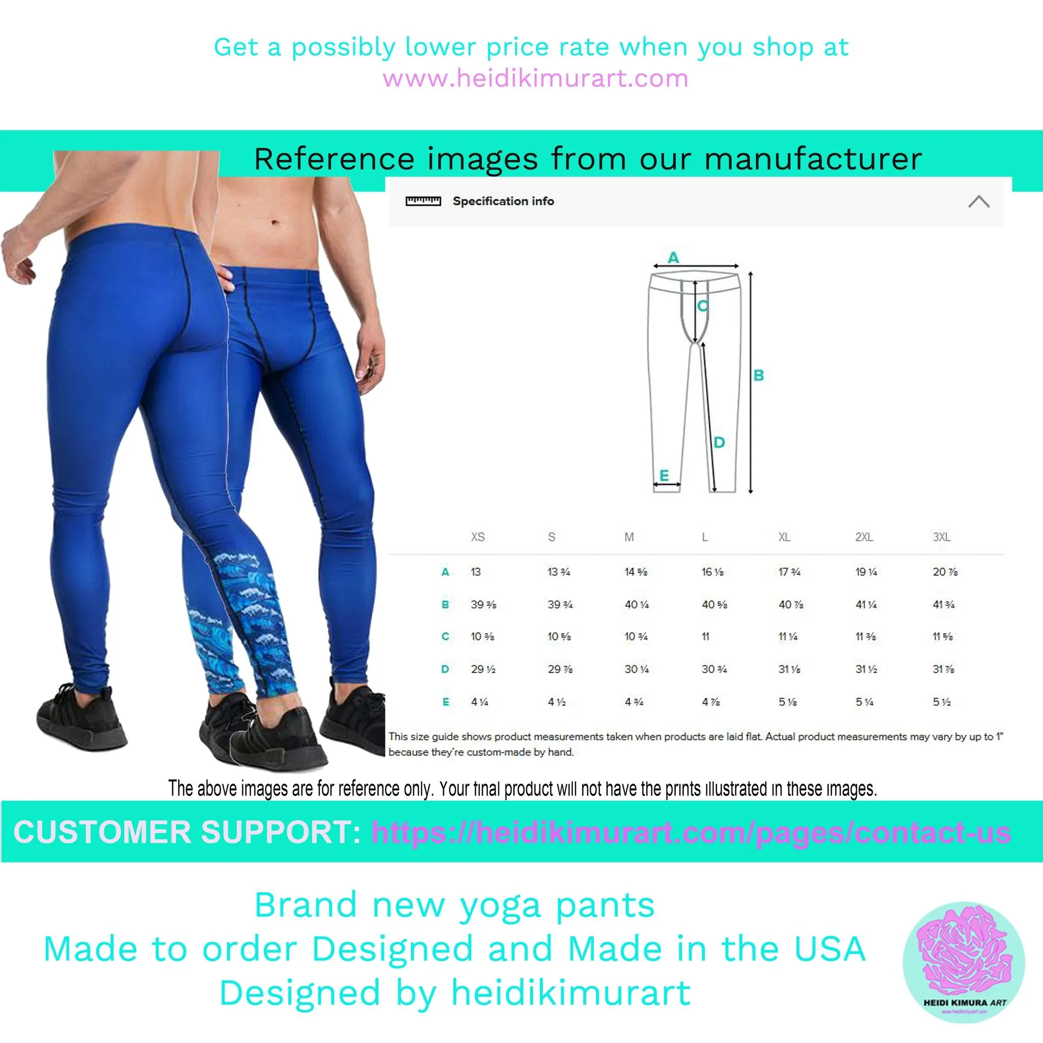 Rainbow Striped Men's Leggings, Best Gay Pride Best Men's Leggings Pride Outfits-Made in USA/EU/MX