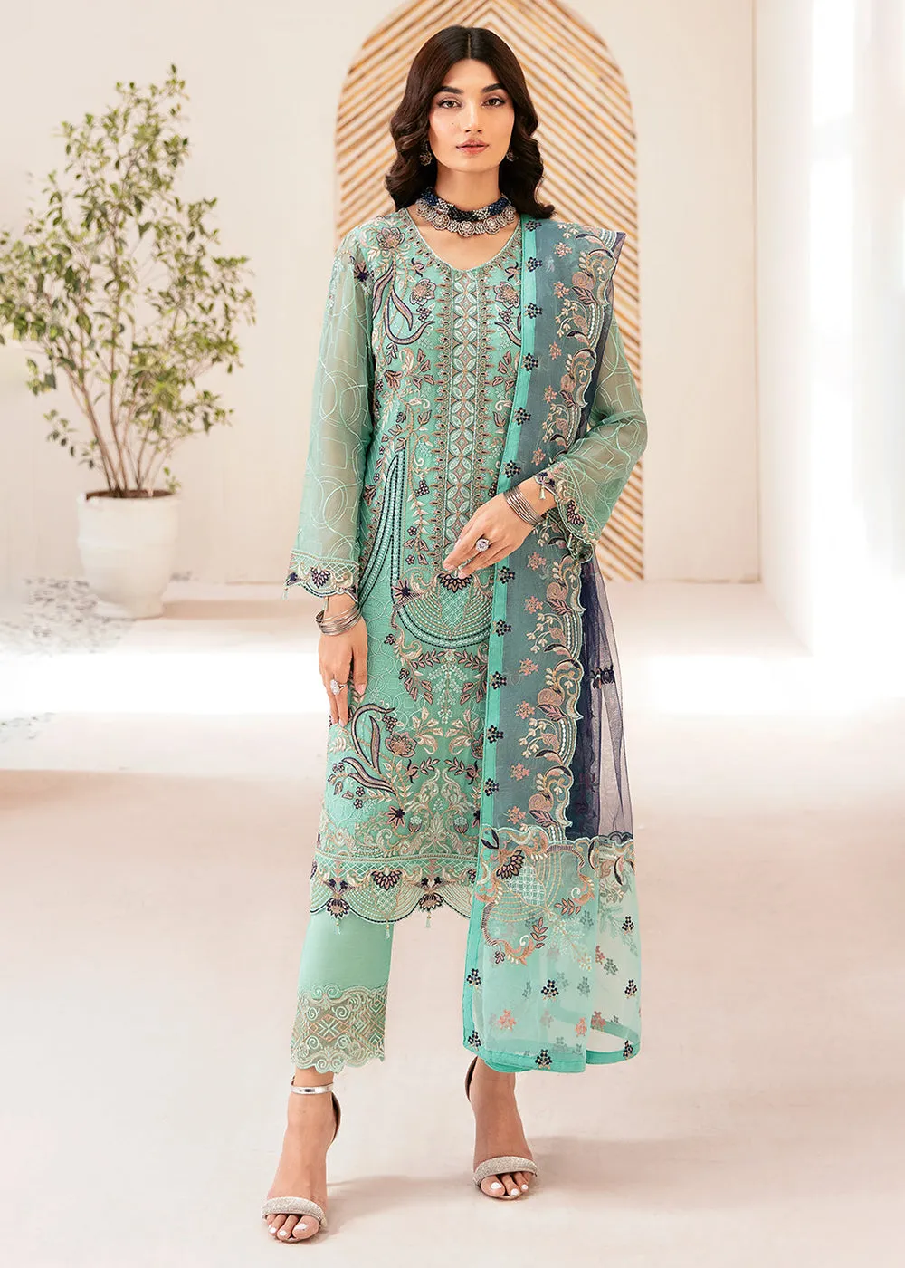 Rangoon Chiffon Collection 24 by Ramsha | D-1207