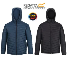 Regatta Mens Volter Loft Heated Insulated Quilted Hooded Jacket