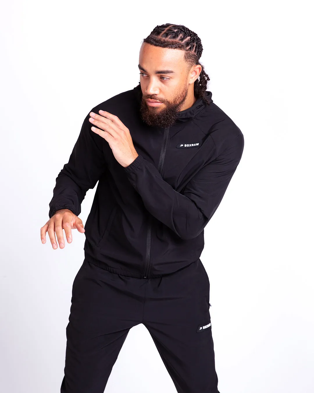 Robinson Training Jacket - Black