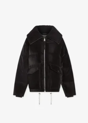 ROSEVILLE SHORT PUFFER | BLACK