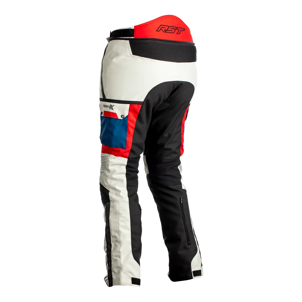 RST Pro Series Adventure-X CE Ladies Textile Trousers - Ice / Blue / Red