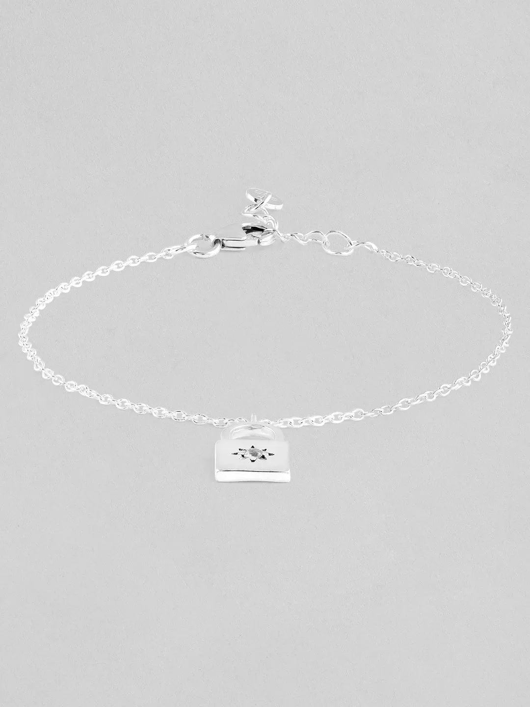 Rubans 925 Silver Lock The Moment Bracelet