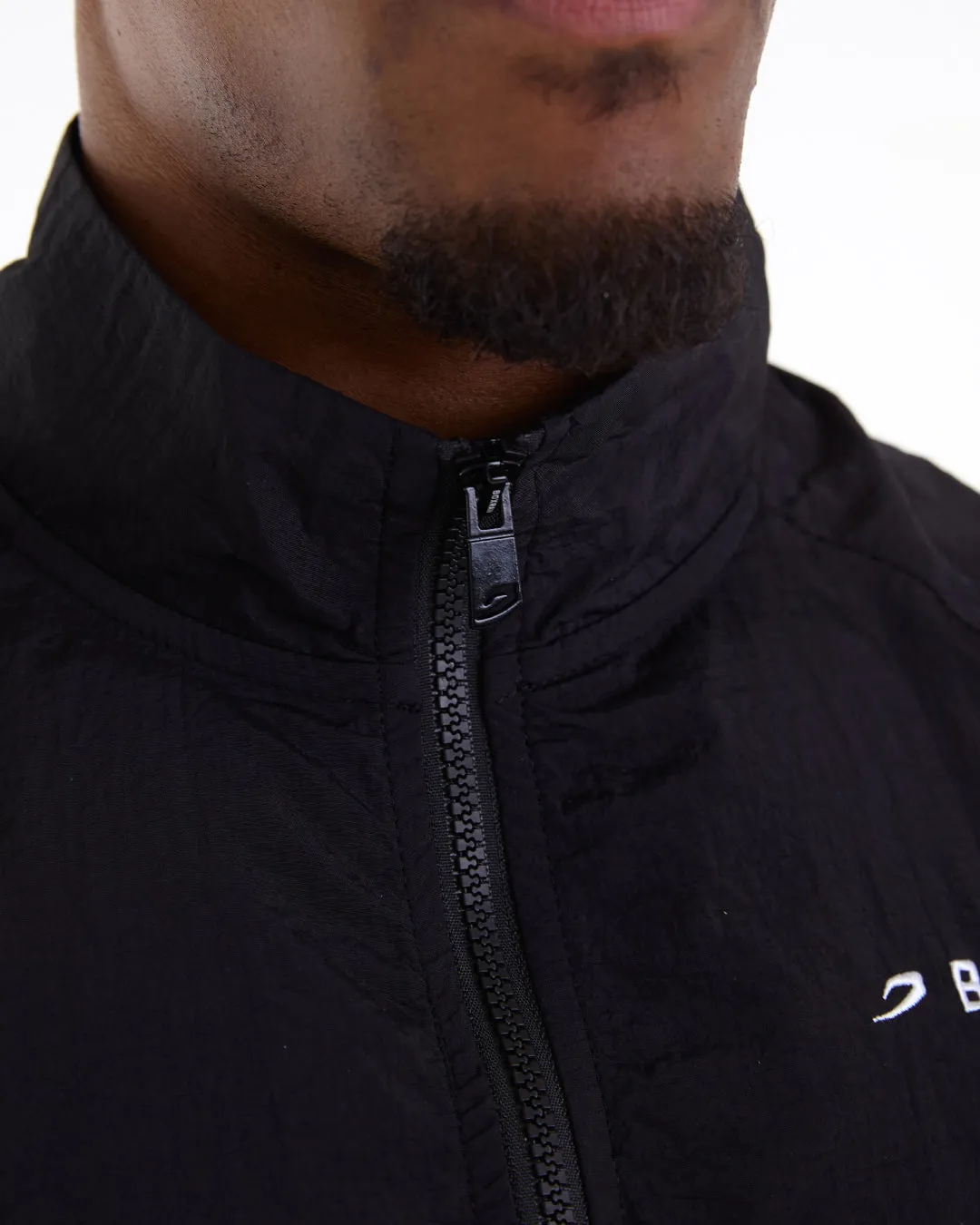 Saxton Track Jacket - Black