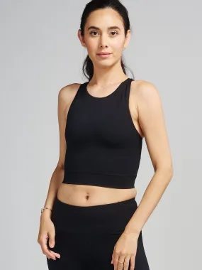 Sculptive Pocket Crop Tank