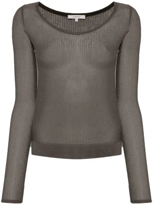 seamless knit top