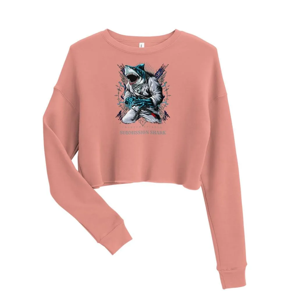 Shark Frenzy ~ Crop Sweatshirt