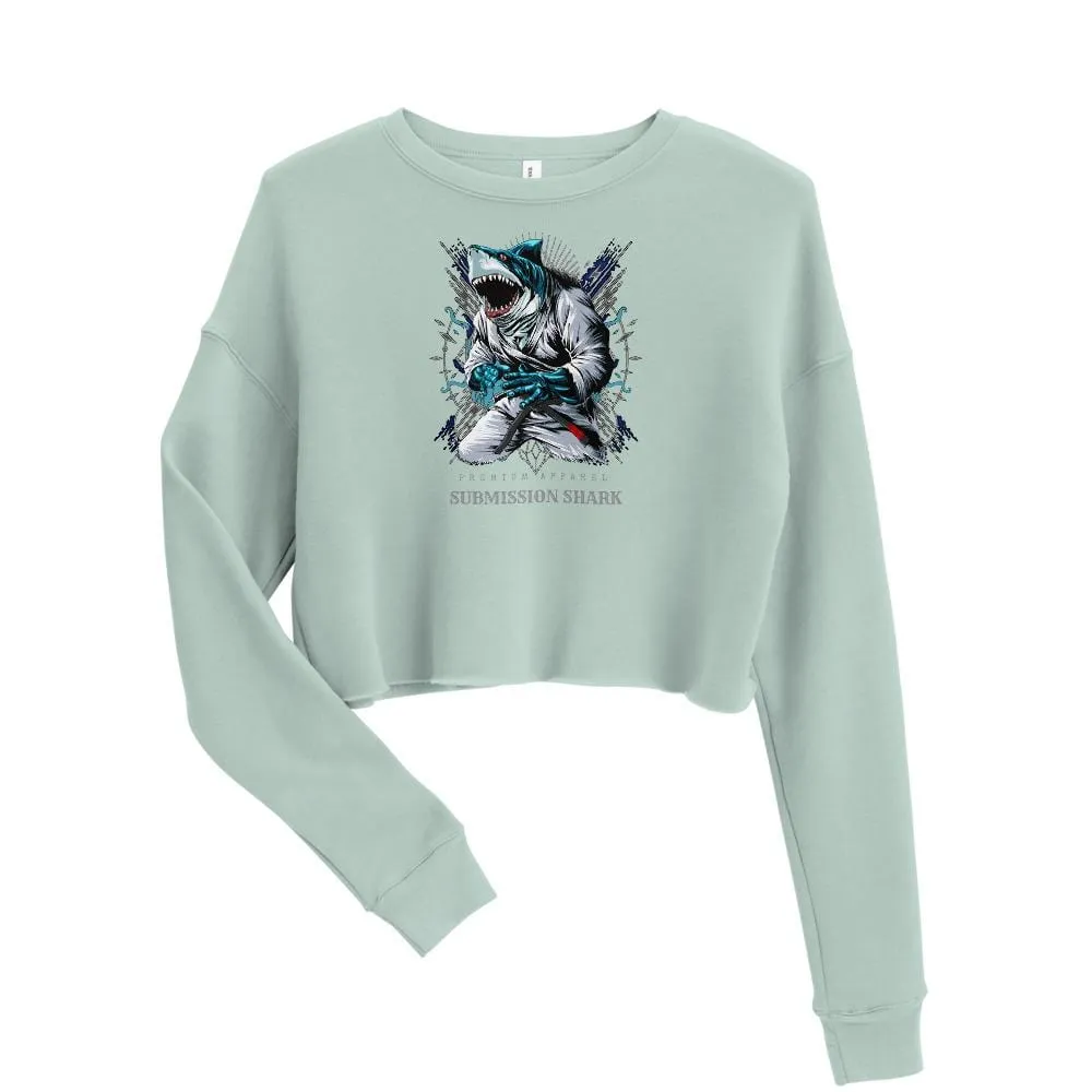 Shark Frenzy ~ Crop Sweatshirt