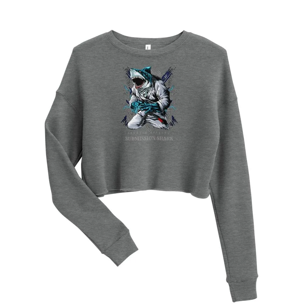 Shark Frenzy ~ Crop Sweatshirt