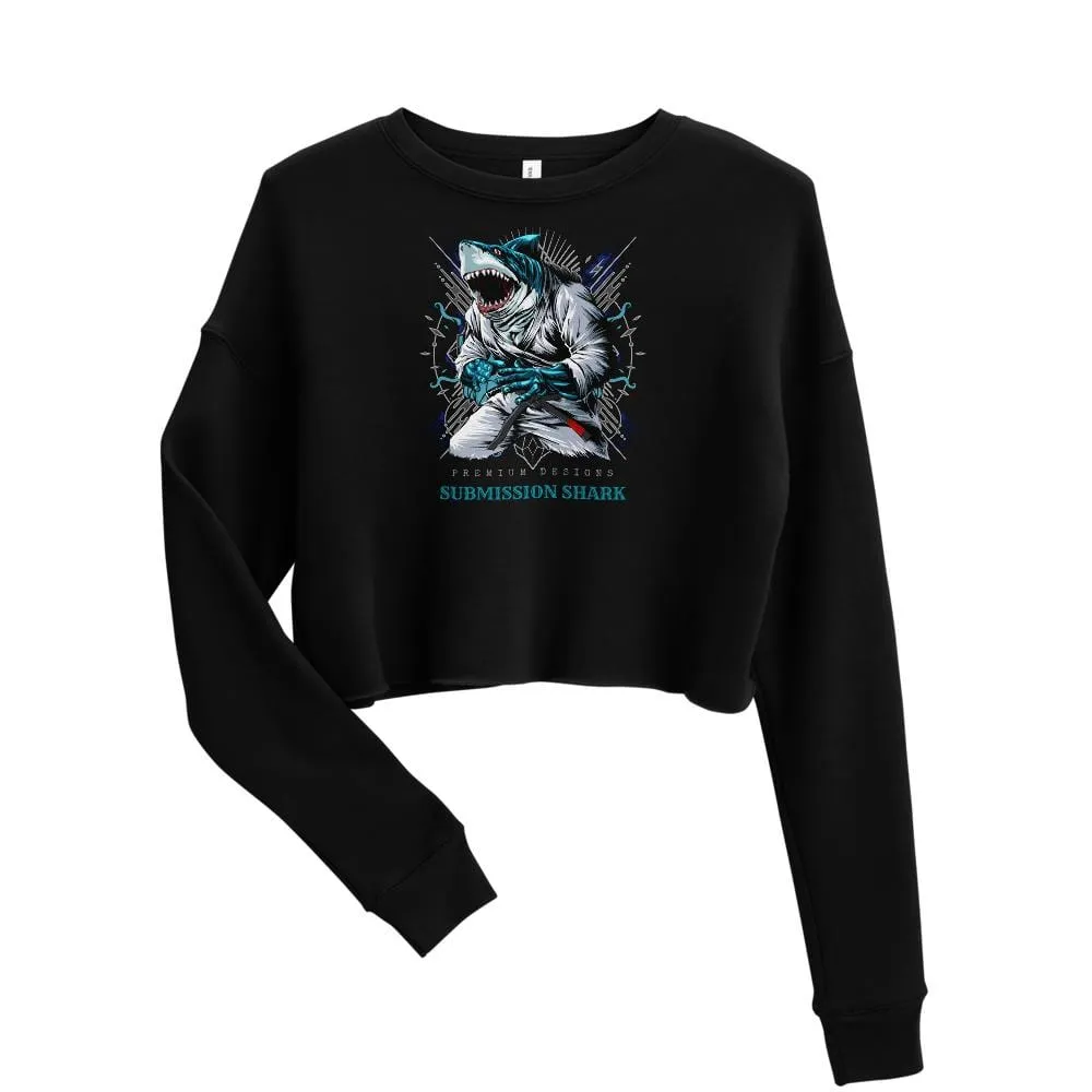 Shark Frenzy ~ Crop Sweatshirt