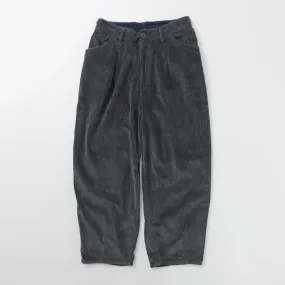 SLOW HANDS / Wide Corduroy Poofy Tuck Pants