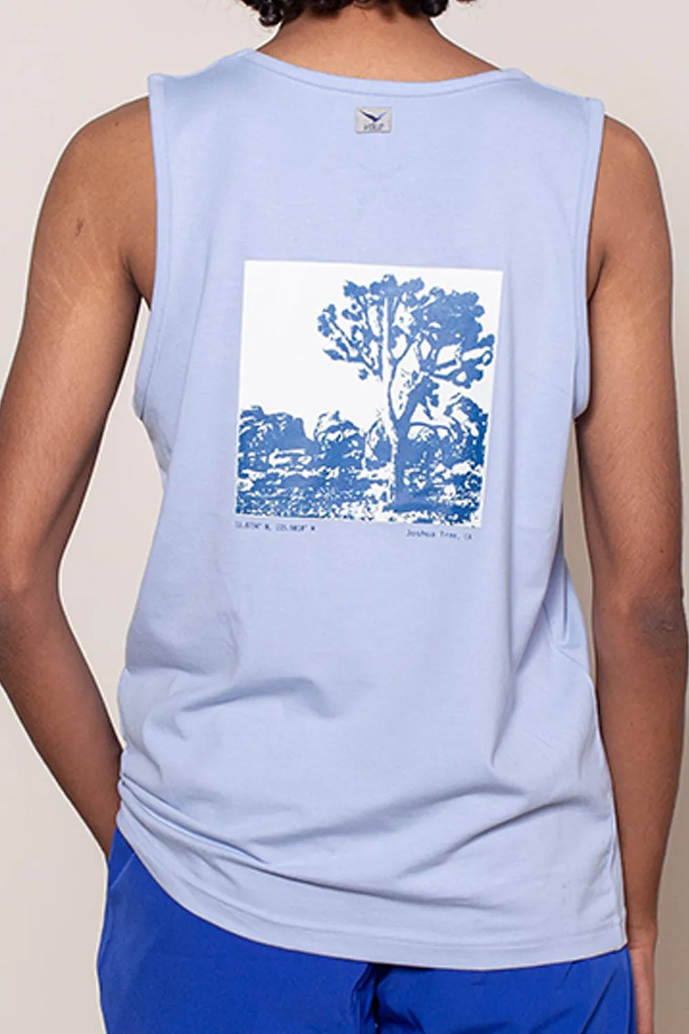 Solo Bamboo Tank Sky Blue Joshua Tree 2.0