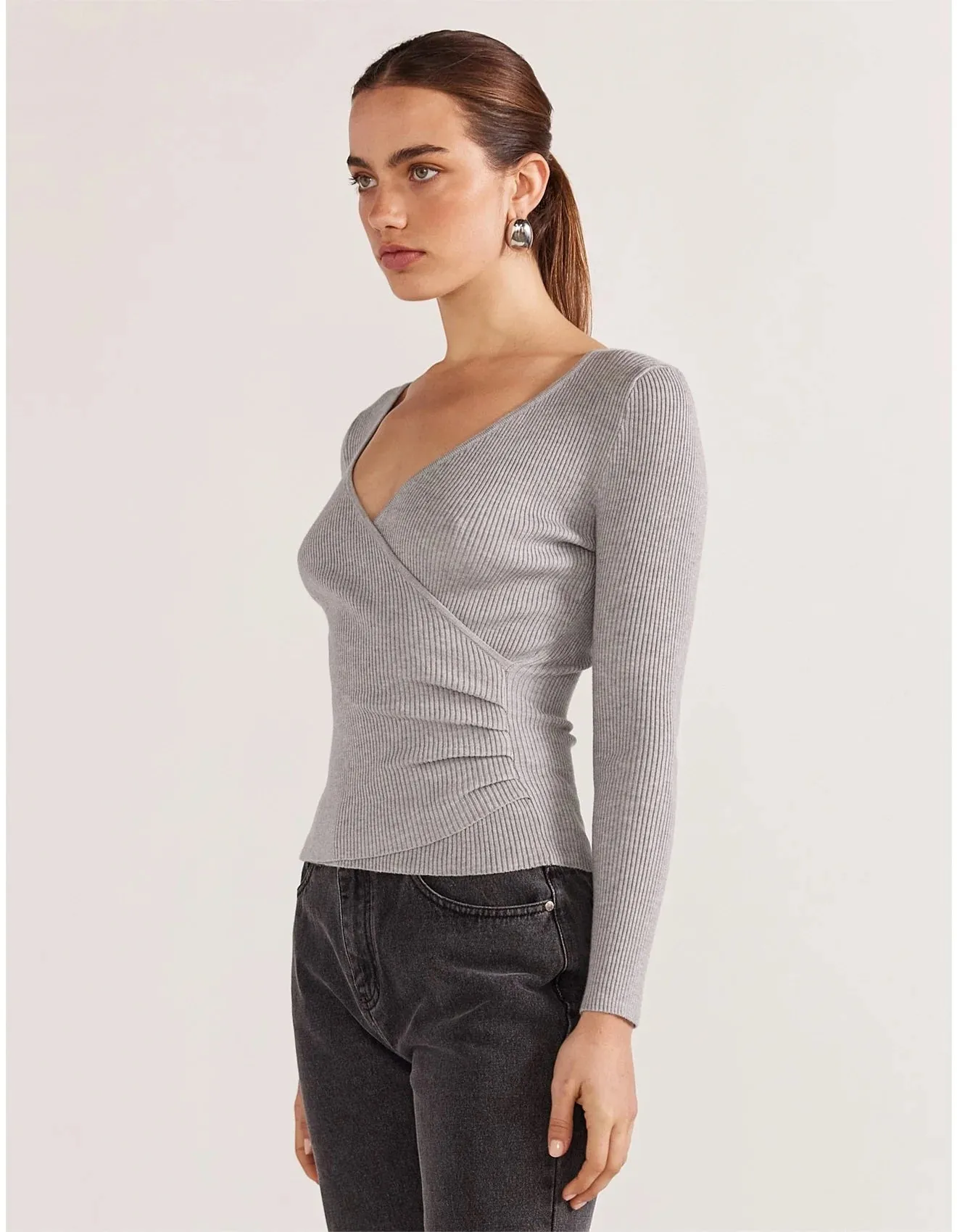 Staple The Label Molly Knit Top