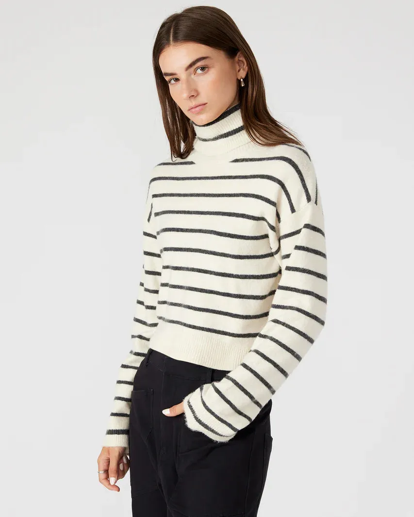 STEVE MADDEN NARSHA STRIPE SWEATER