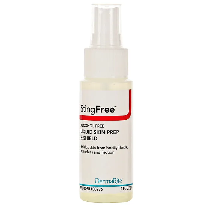 StingFree Liquid Skin Prep Barrier Sheild by DermaRite Industries 2 oz