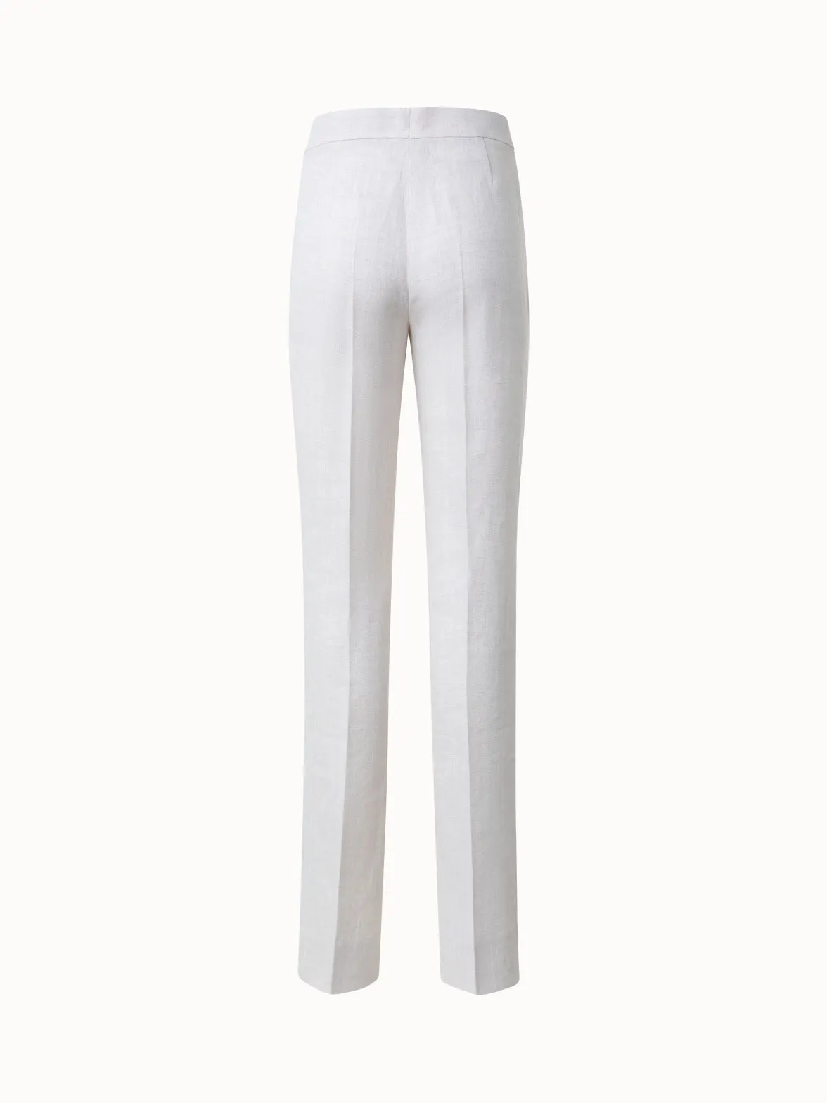 Straight Leg Linen Pants