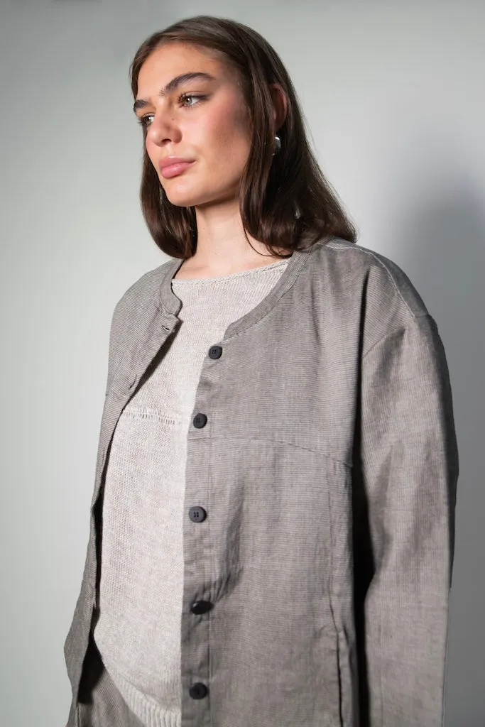 Transit Par Such Textural Jacket in Grey