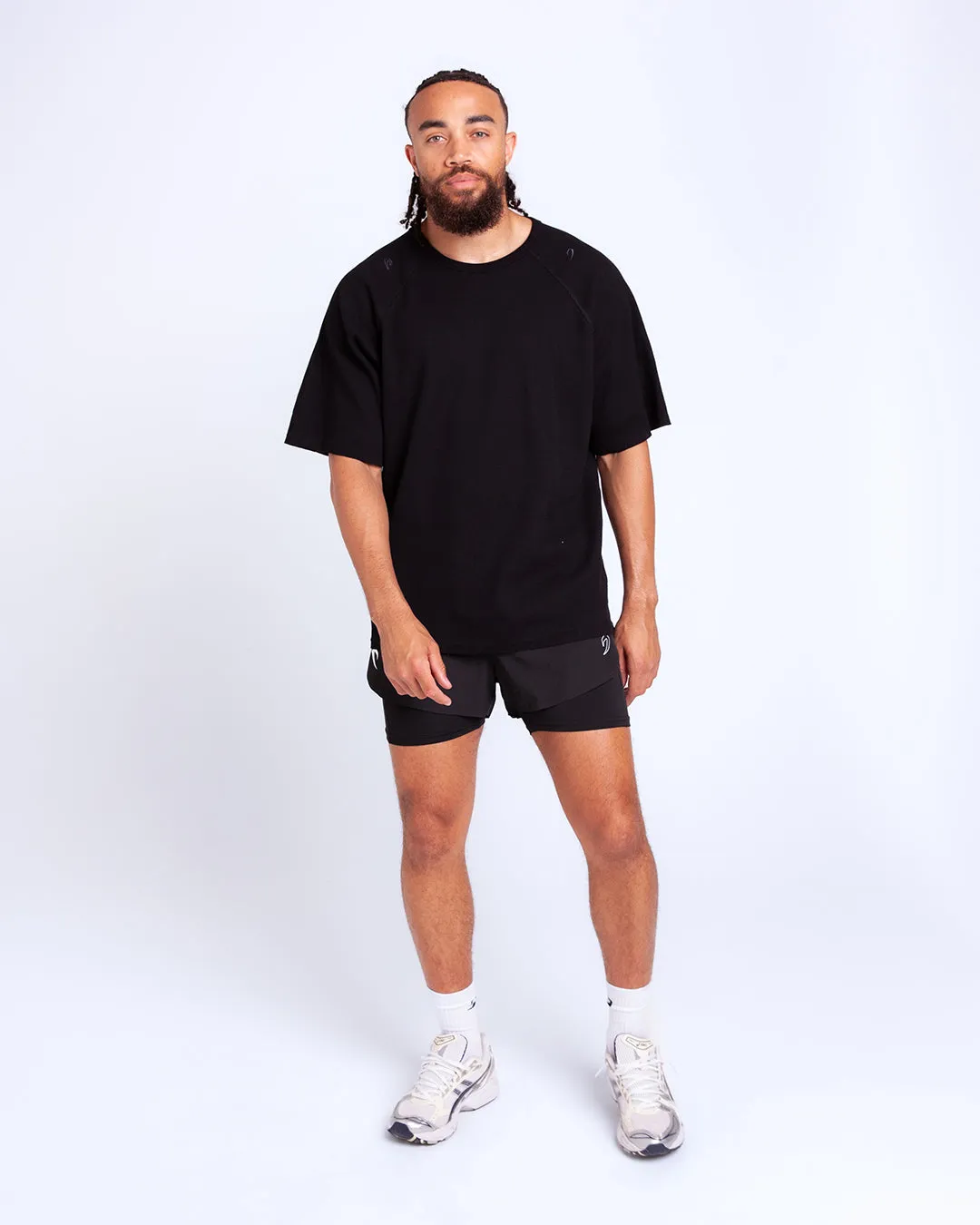 Tunero Raw Edge T-Shirt - Black