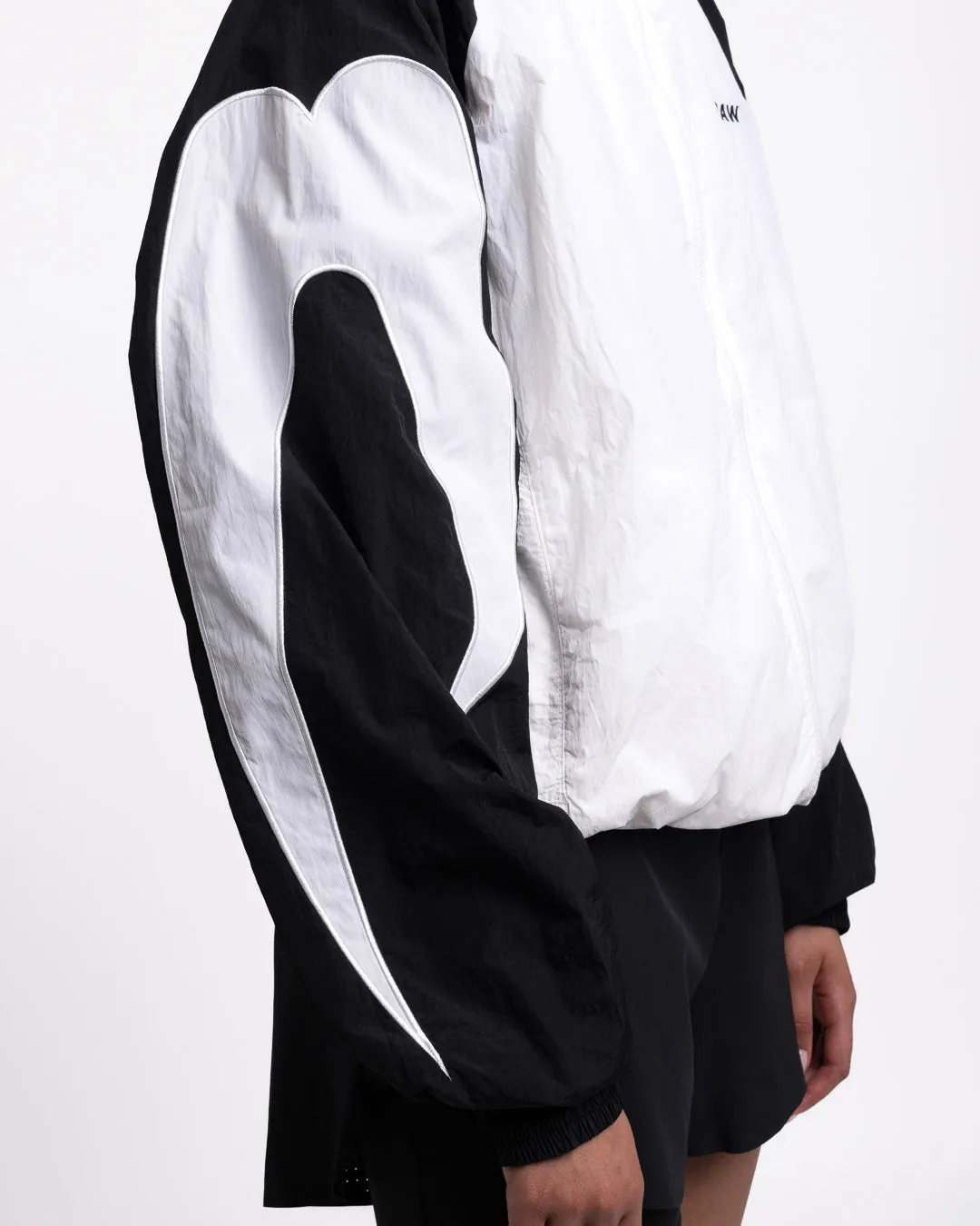 Tunero Track Jacket - White/Black