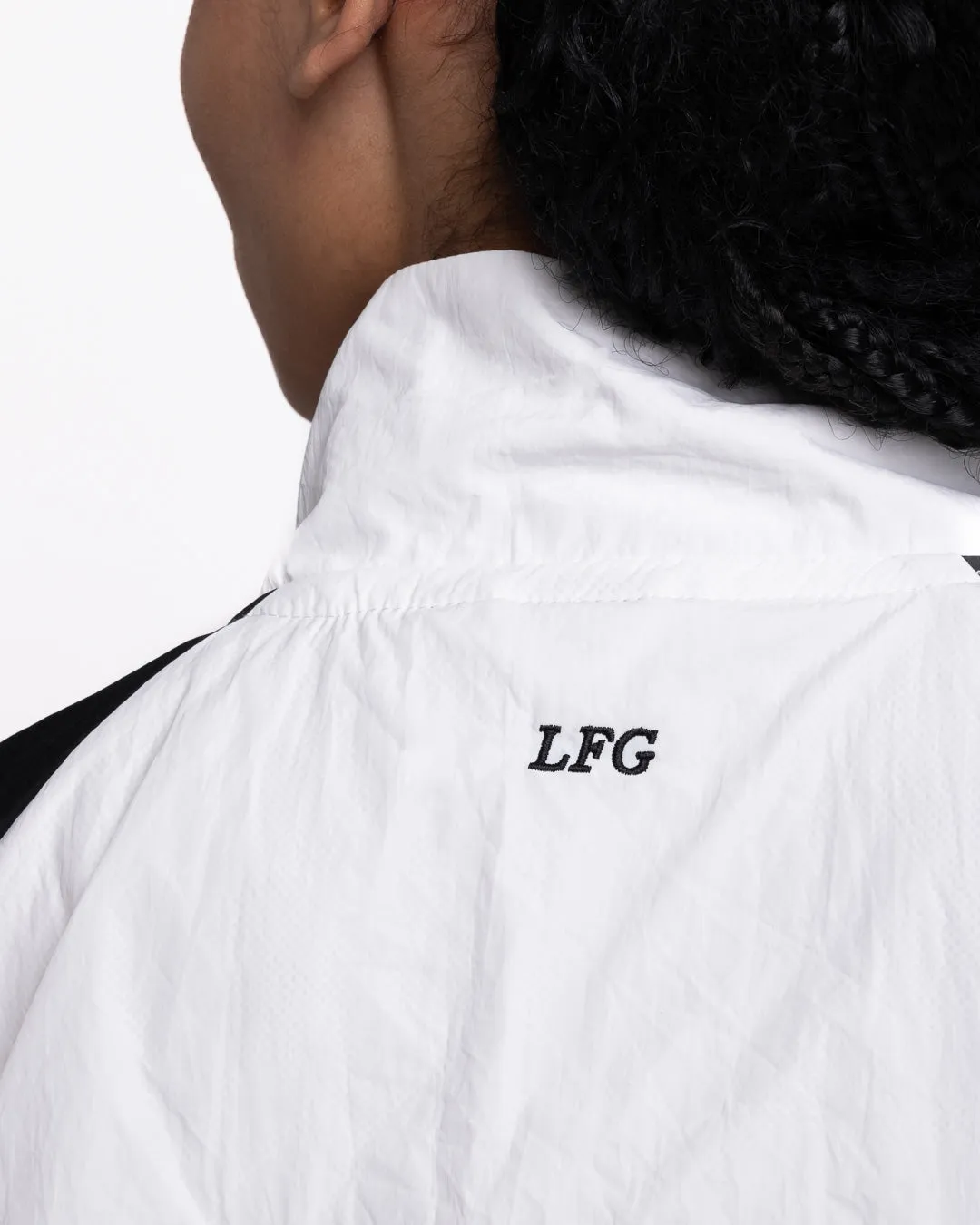 Tunero Track Jacket - White/Black