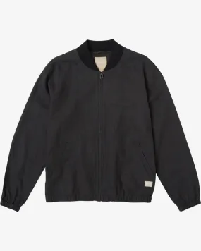 Vacancy Bomber Jacket - Pirate Black