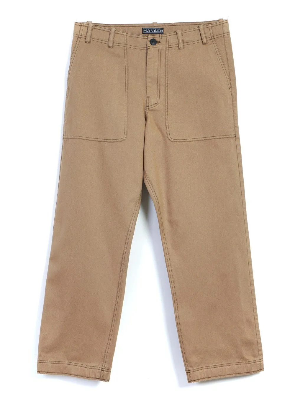 VILLE | Loose Fit Trousers | Cardboard