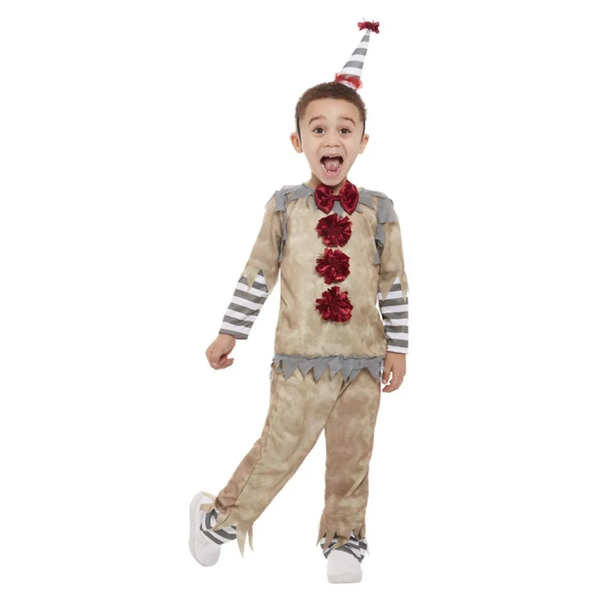 Vintage Clown Toddler Costume