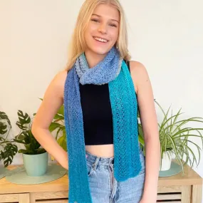 Waves Summer Scarf Knit Kit