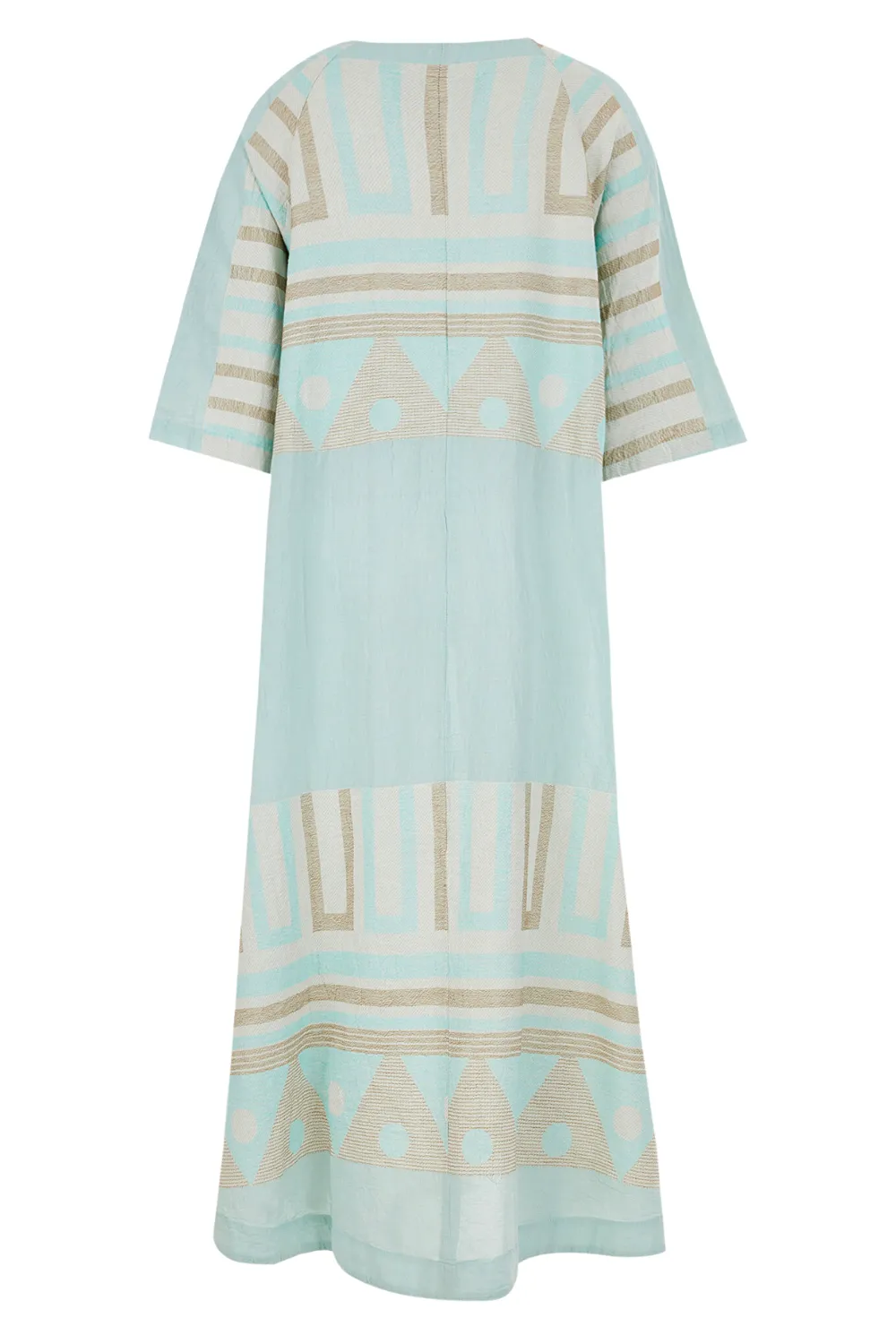 Zakar Dress in Sifnos Aqua